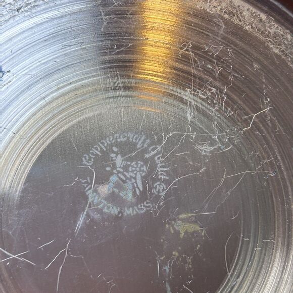 Vintage Copper Craft Guild Wood Side Handle Turkish Coffee Tea Pot No Handle - Picture 6 of 11